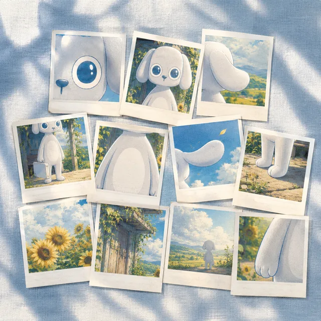 Polaroids — DEGS ON SILVER artwork